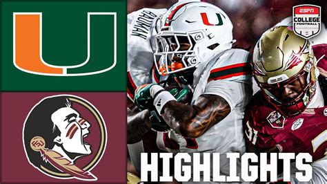 hurricanes vs florida state