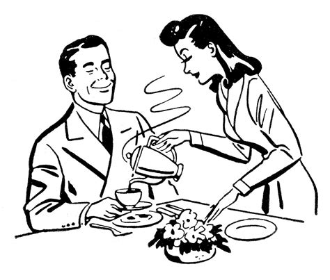 husband and wife drawing - Clip Art Library