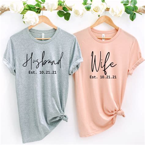 Husband And Wife Shirts