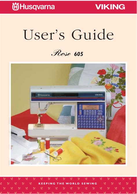 Husqvarna Rose Computer Manual