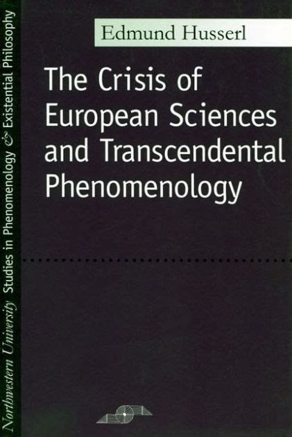 Full Download Husserls Crisis Of The European Sciencesand Transcendental Phenomenology An Introduction 