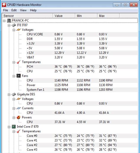 hwmonitor | HWMonitor Theo di gim st phn cng