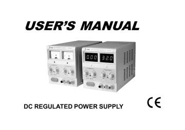 Download Hy3005D 3 User Manual 