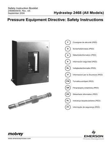 Hydrastep Manual