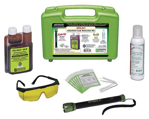 hydraulic leak detection kit