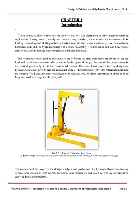 Read Online Hydraulic Crane Study Guide 