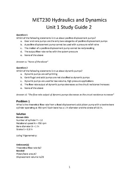 Read Hydraulics License Study Guide 