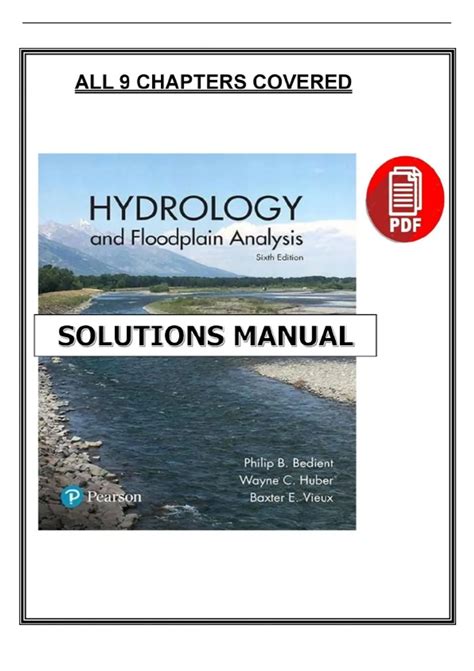 Hydrology And Floodplain Analysis Solution Manual
