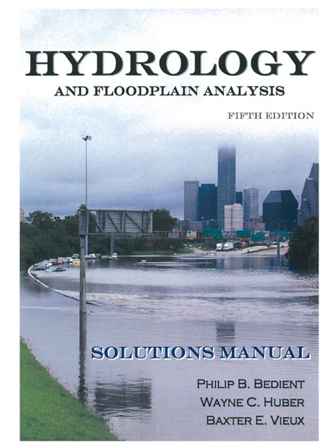 Full Download Hydrology And Floodplain Analysis Solution Manual Pdf 