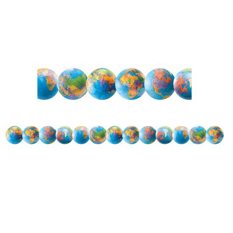 Hygloss Products Globes Bulletin Board Border Hyg33619 Globe Worksheet 1st Grade - Globe Worksheet 1st Grade