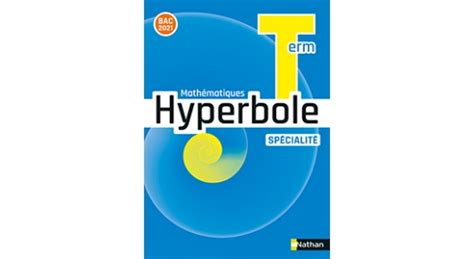 Hyperbole Terminale S Spa C Cialita C