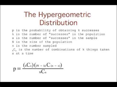 Full Download Hypergeometric Distribution Examples And Solutions 