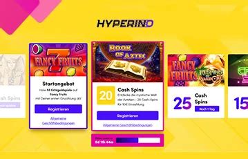 hyperino casino bonus ohne einzahlung Online Casino spielen in Deutschland