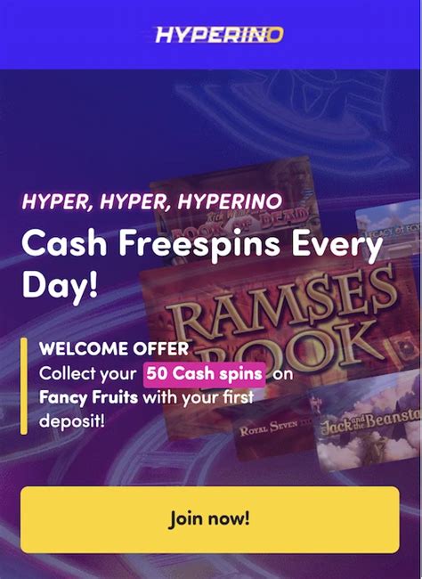 hyperino casino no deposit bonus Schweizer Online Casino