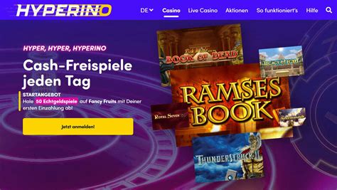 hyperino casino scooter Online Casino spielen in Deutschland