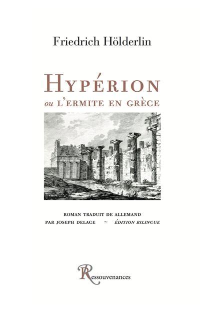 hyperion ou l ermite en grece french edition