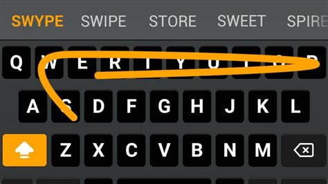 hyphen on swype keyboard
