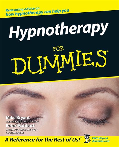 Download Hypnotherapy For Dummies 