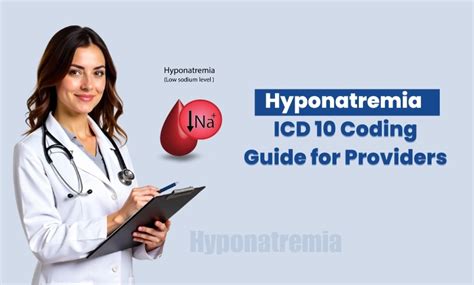 Hyponatremia Icd 10 Code
