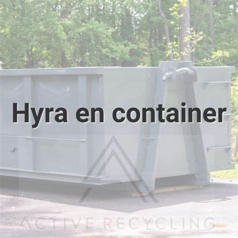 hyra container avesta