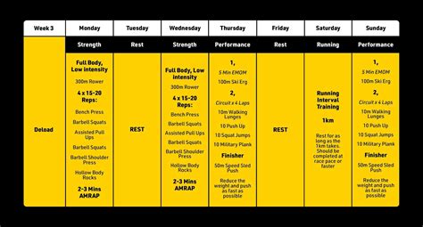 Hyrox Trainingsplan Pdf