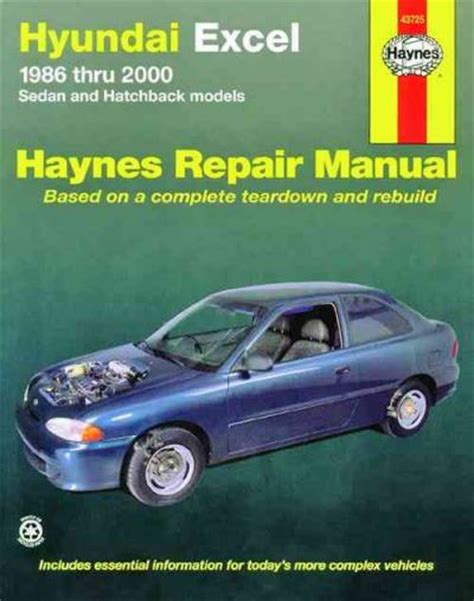 hyundai excel manual