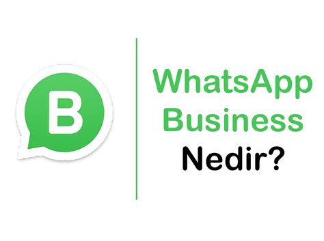 işletme hesabı whatsapp nedirs