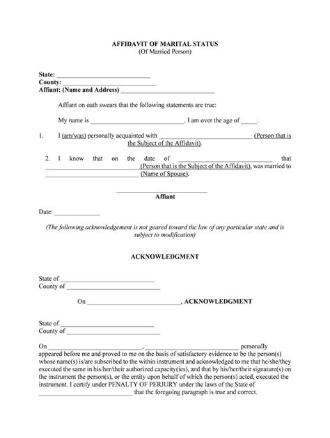 I 130 Affidavit Sample