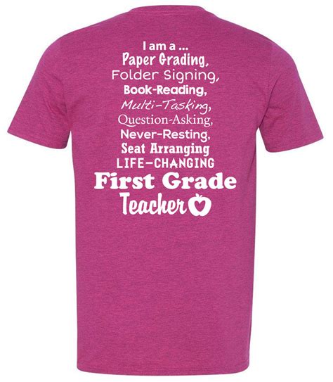 I Am A First Grade Teacher In Anchorage I Am In First Grade - I Am In First Grade