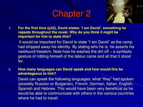 I Am David Chapter 5 Questions And Answers