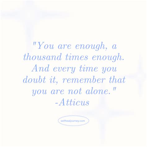 I Am Enough Quotes