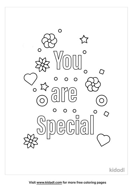 I Am Special Coloring Page At Getdrawings Free I Am Special Coloring Page - I Am Special Coloring Page