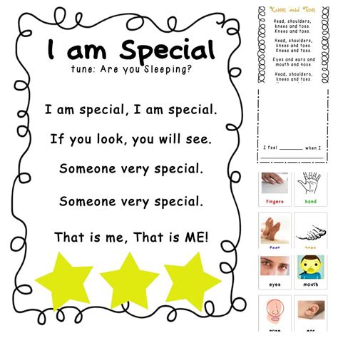 I Am Special Song Dltku0027s Crafts For Kids I Am Special Coloring Page - I Am Special Coloring Page