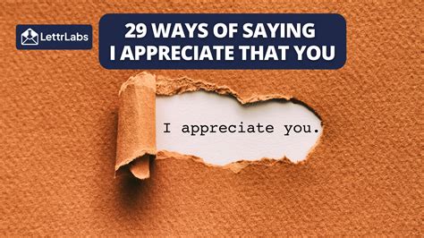 I APPRECIATE IT A LOT：180+ Best Heartfelt Thank You Messages - Appy Pie