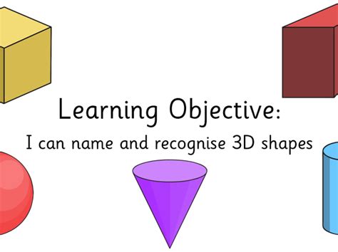 I Can Name And Recognise 3d Shapes Teaching 3d Shapes Powerpoint Ks1 - 3d Shapes Powerpoint Ks1