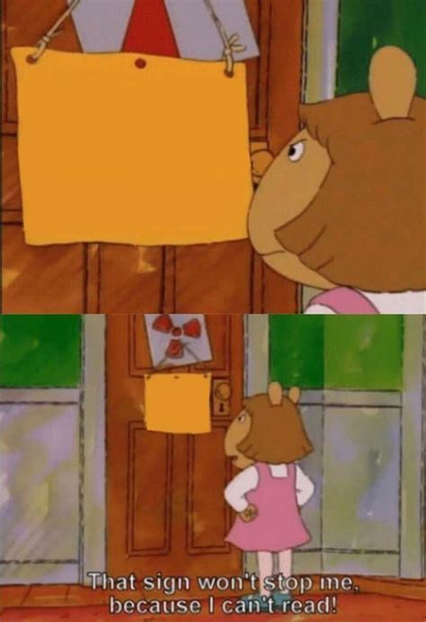 I Cant Read Meme