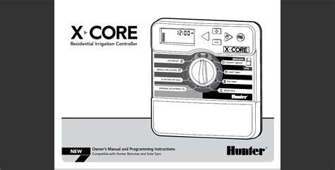i core owner manual hunter industries