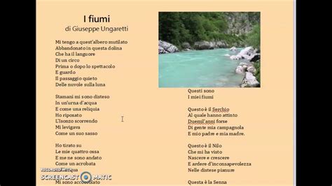 I Fiumi Ungaretti