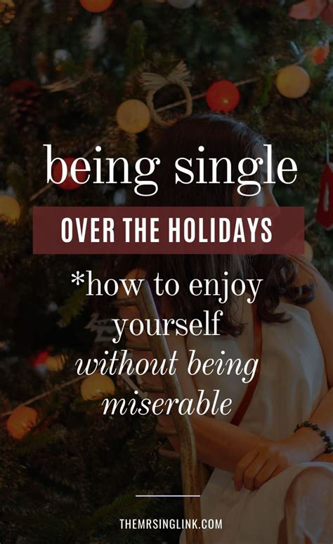 i hate being single during the holidays