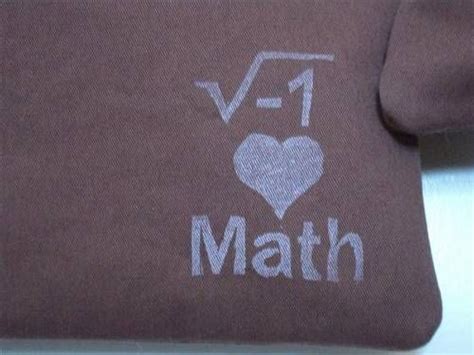 I Heart Math Bag Geek Crafts Math Bag - Math Bag