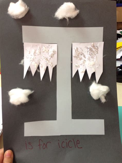 I Is For Icicle Letter I Craft Our Letter I Is For - Letter I Is For