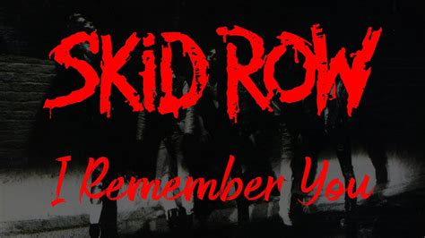 I Remember You