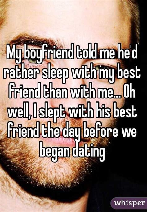 i slept with his friend before we dated tv