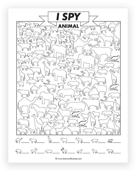 I Spy Animals