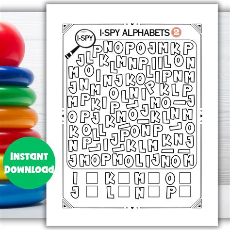 I Spy Letters