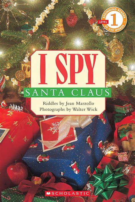i spy santa claus level 1 scholastic reader level