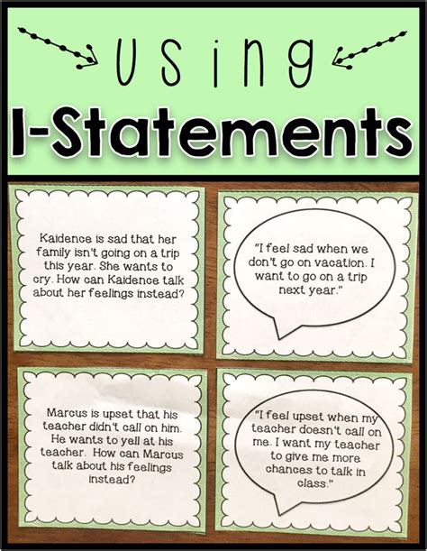 I Statements For Kids In School Expressive Monkey Using I Statements Worksheet - Using I Statements Worksheet