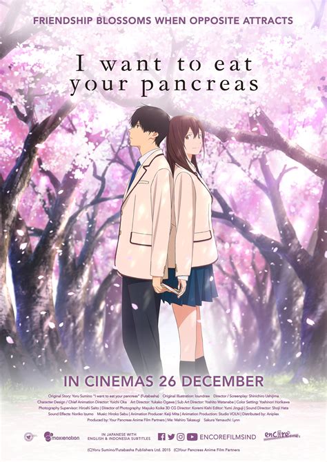 i want to eat your pancreas sub indo