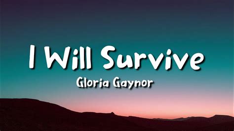 I Will Survive Lyrics