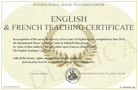 i will teach in french